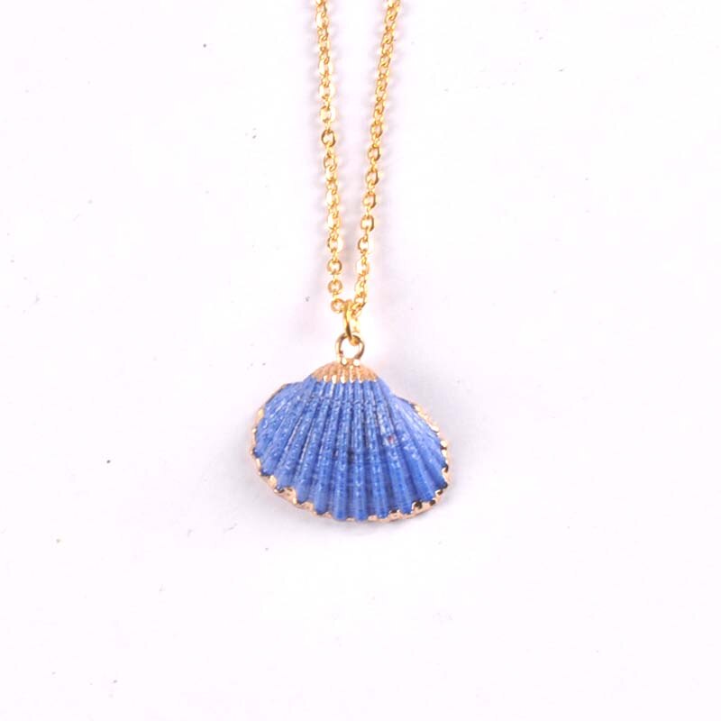 1pcs Conch Seashell shell charm necklace for Women Jewelry Summer Beach Shell Necklace Women cp2687: 10