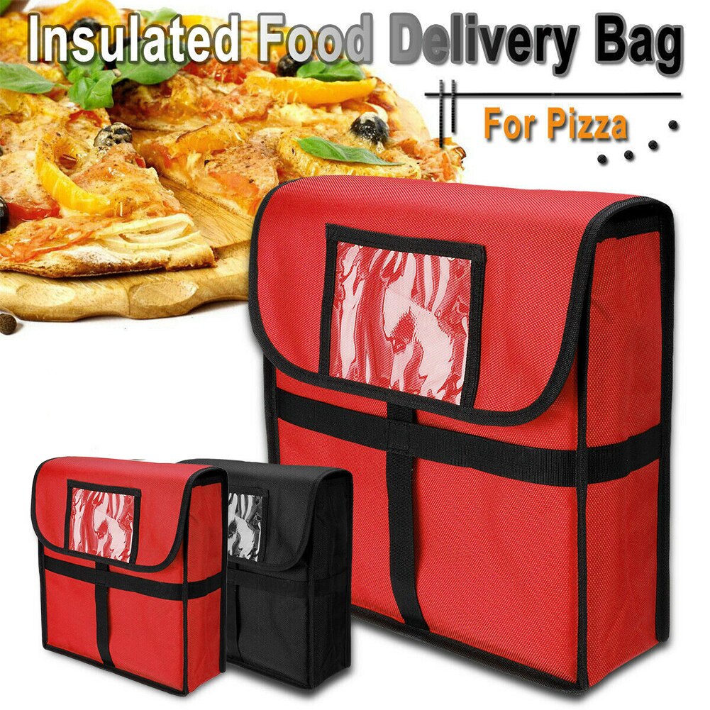 11 zoll Picknick Thermische Frische Pizza Tasche Tragen Beständig Zum Mitnehmen Isolierte Lebensmittel Lagerung Container Ergonomische Box Fall