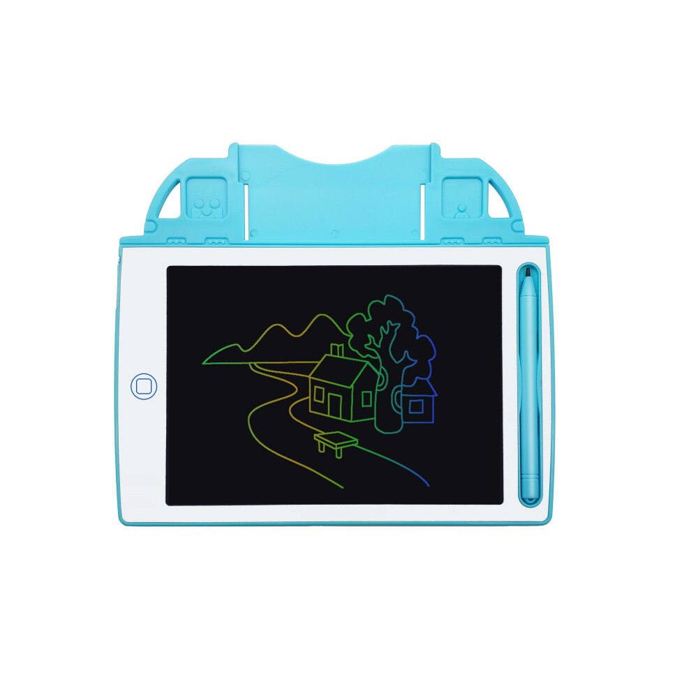 Tablette graphique LCD intelligente pour dessin et écriture, 8.5 pouces, surface pour écriture électronique: Multicolor Blue