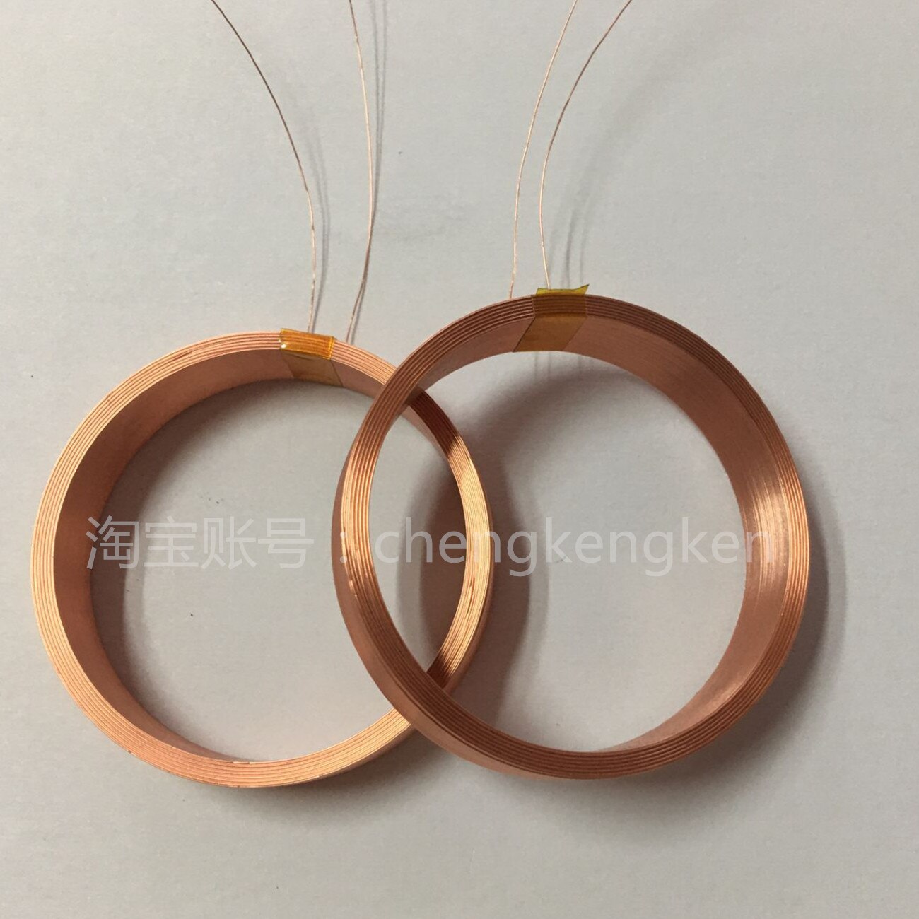 Hollow Self-adhesive Coil Electronic Coil Electromagnetic Induction Coil Diameter 38.5mm