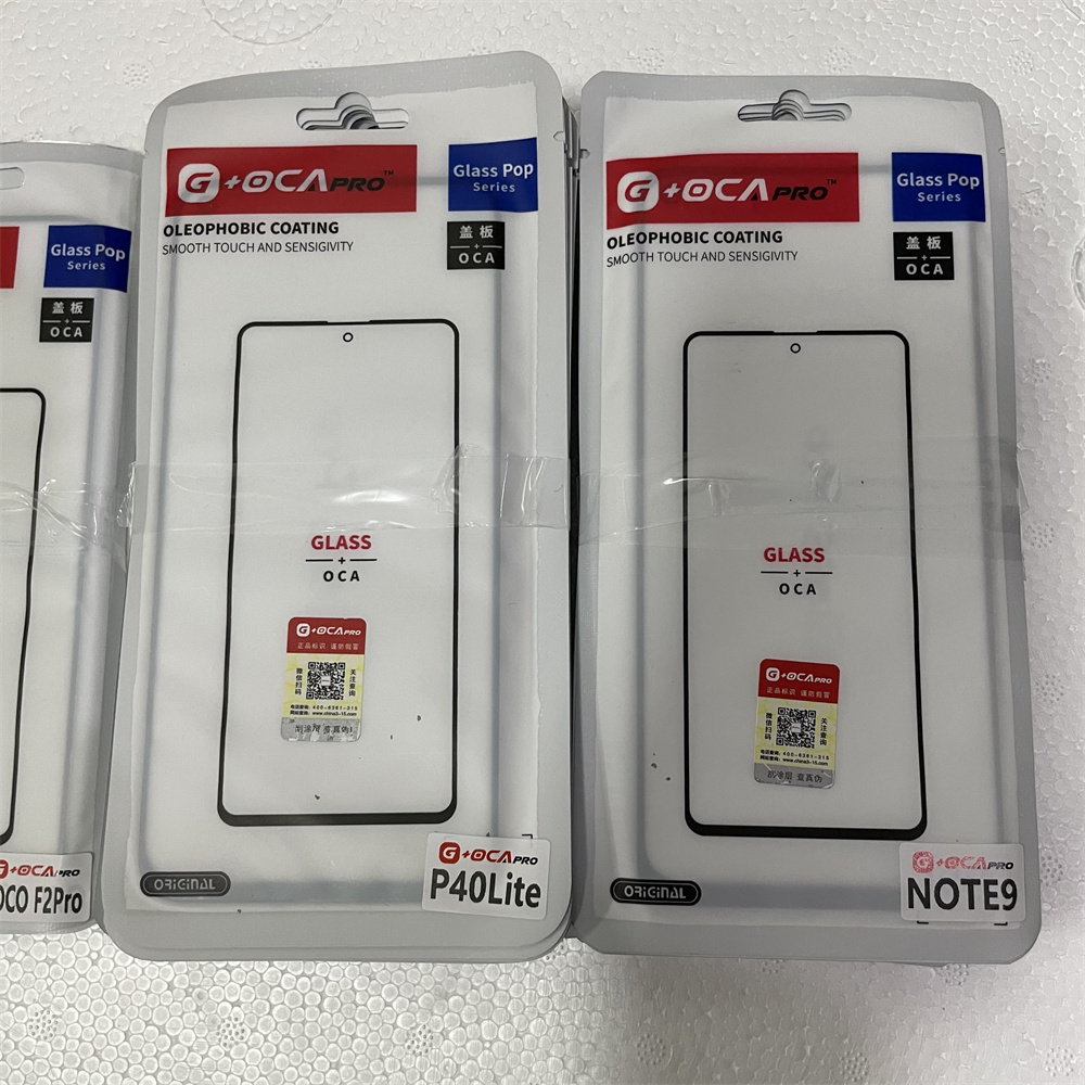 10x(Oleophobic Coating) Screen Touch Glass+OCA For Infinix Tecno 6 6X 7 7PRO 8 9PLAY 10i 10s 11 11s 12 12i Play Lite 20i