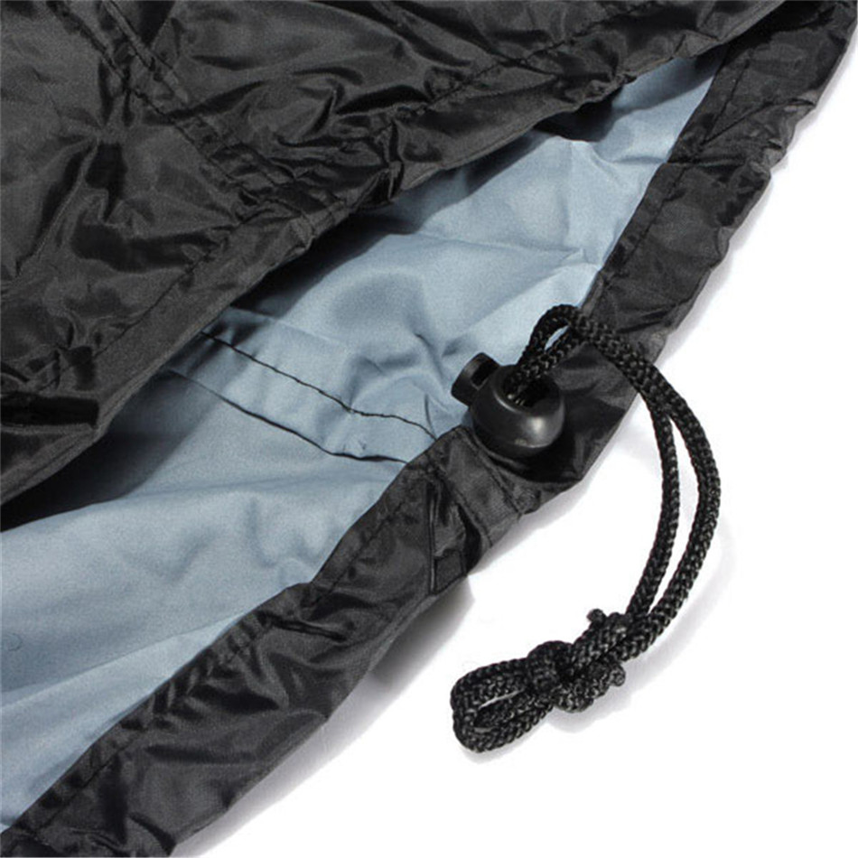 Ttlife Waterdichte Bbq Grill Barbeque Cover Zwart Outdoor Regen Grill Anti Dust Ultraviolet-Proof Barbecue Grill Cover