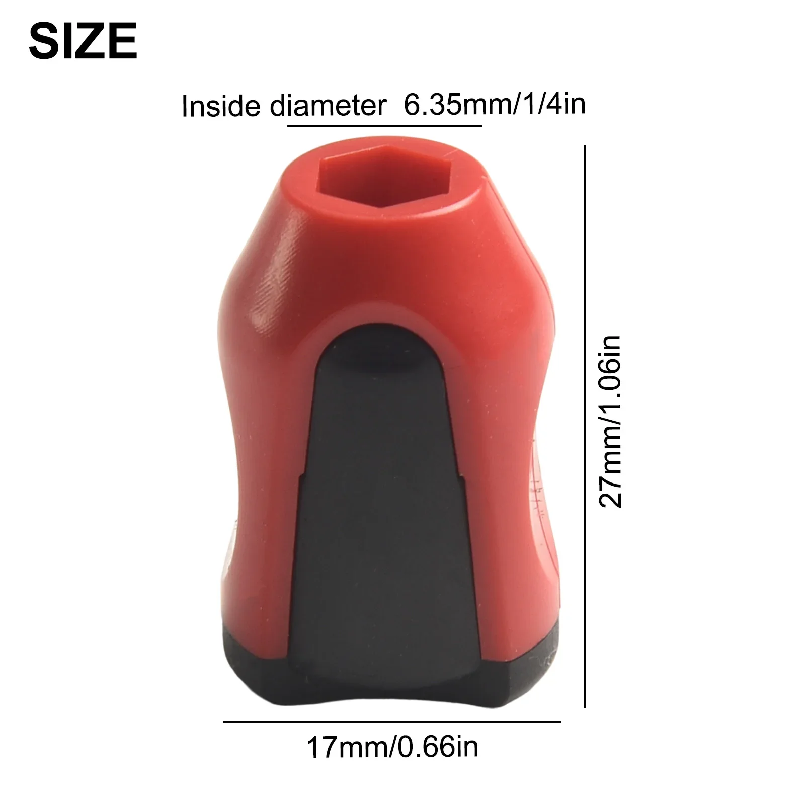 Magnetic Ring Drill Bit Magnet Powerful Ring Strong Magnetizer Electric Screwdriver Bits For Hand Tool Shank Screw Driver: black