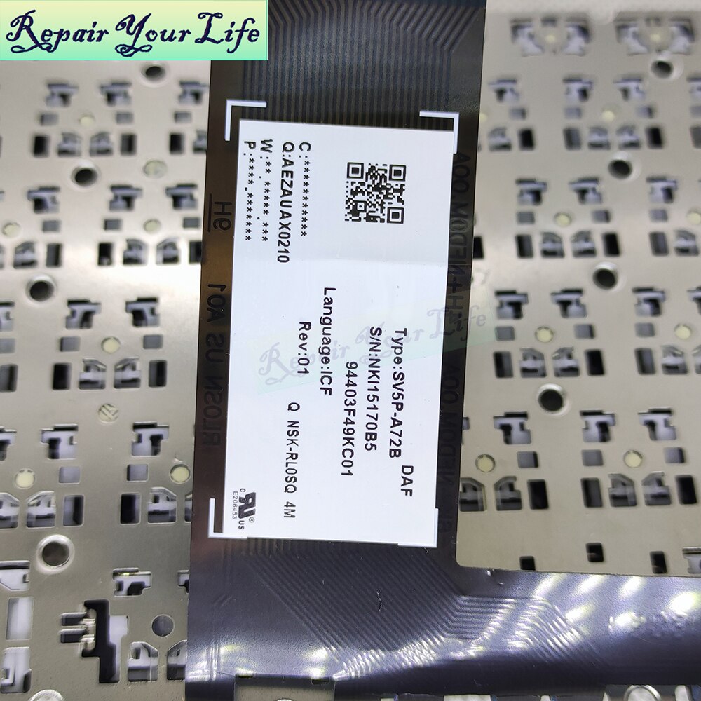 Teclados de repuesto de la UE para ACER swift 3 SF315, 52 SF315-54G, teclado negro de SF315-41G, BG, SV5T-A72B francés canadiense, búlgaro CF