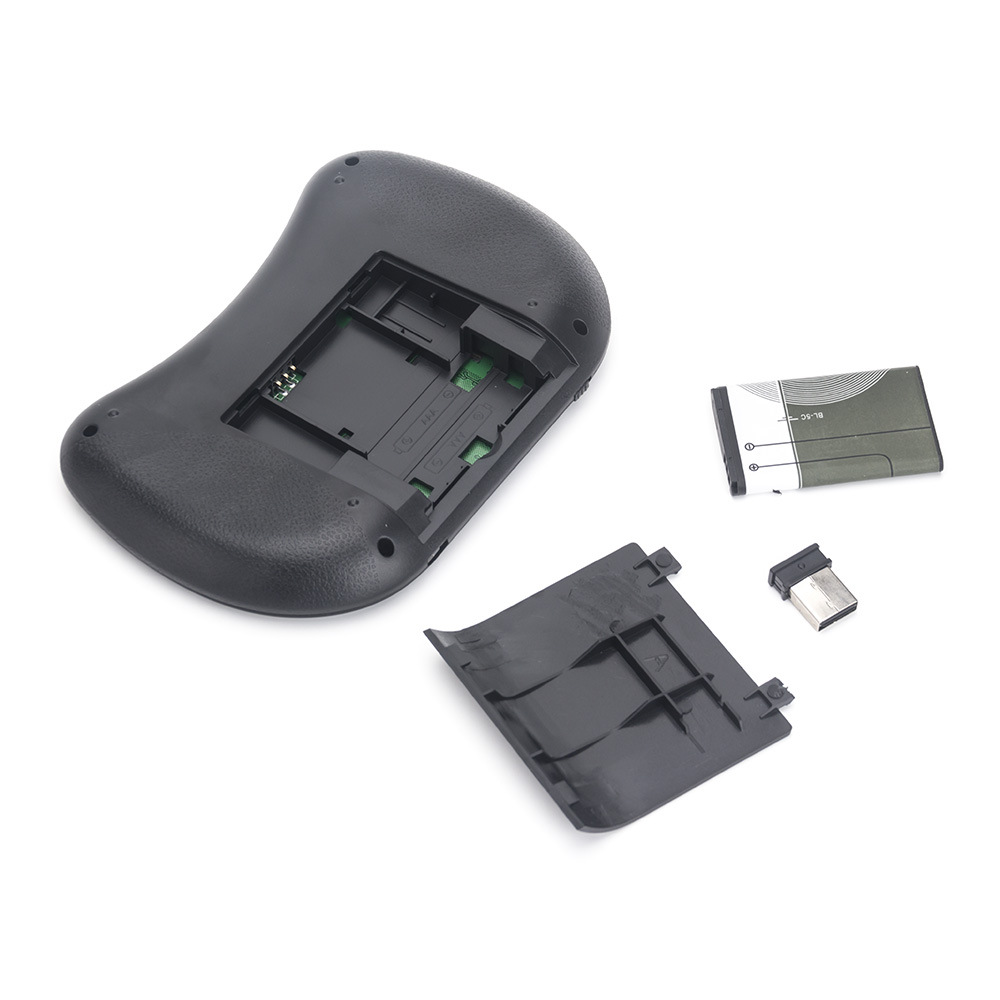 Mini tastiera wireless con touchpad a 2.4g tasti, mouse aereo, telecomando touchpad a 92 tasti, tastiera wireless a 2.4 ghz con buona compatibilità