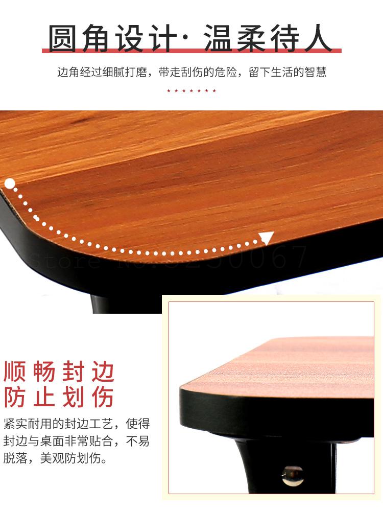 Bed Desk Can Be Folded Lazy Dormitory Computer Small Table Bedroom Sits On Students'dormitory Tatatami Upper And Lower Beds