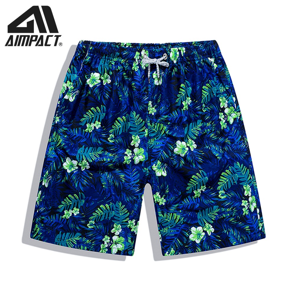 Mænd print board shorts badetøj sommer quick dry surf strand shorts badebukser mænd kvinder elsker par bade shorts