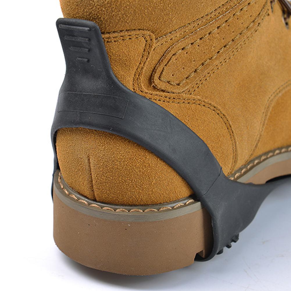 10 noppen universele ijs sneeuwschoen spikes handgrepen schoenplaatjes stijgijzers winter klimveiligheidstool antislip schoenen spikes hoes sml xl