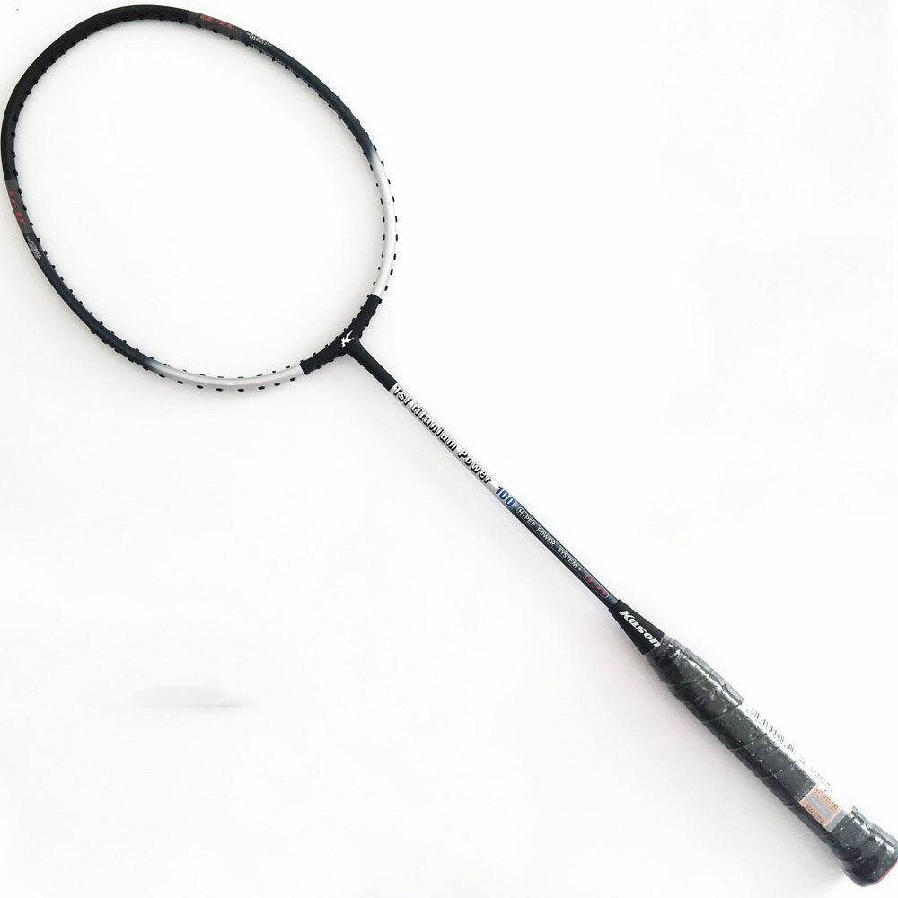 Badminton Racket TSF100ti Full Carbon 105LTD Ultra Light Badminton Racket 3U Free Shot Bag -40: 100TI black