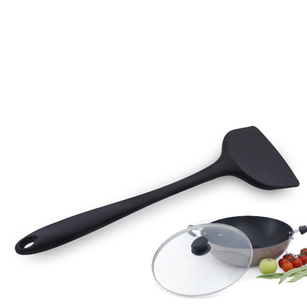 Edible Non-toxic Silica Gel Spatula Chinese Cooking Tools Anti-slip and Not Easy To Deform Silicone Spatula: Default Title
