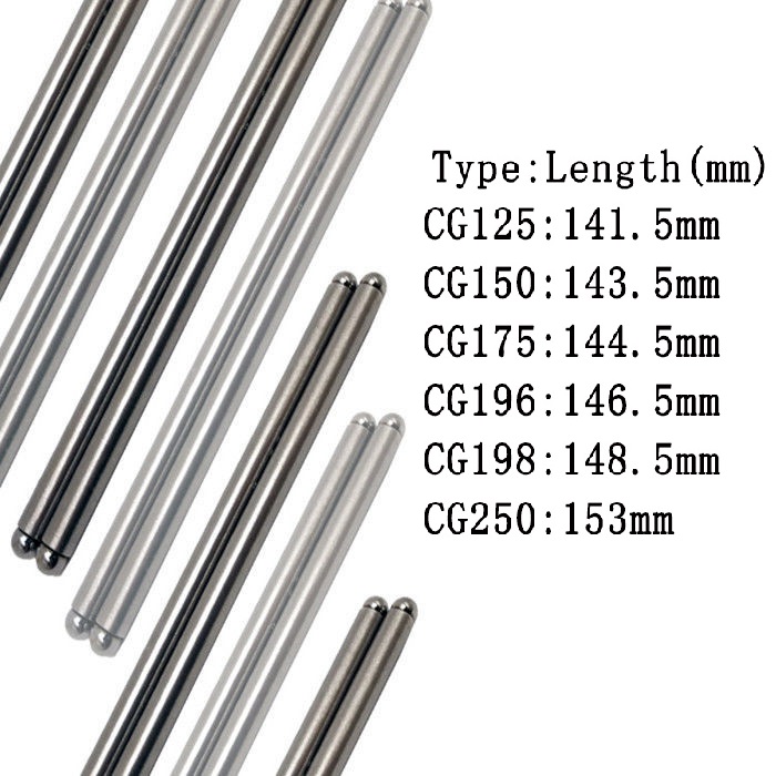 Motorcycle Cylinder Push Rod For ZONGSHEN loncin lifan Honda CG250 CG200 CG175 CG150 CG125 Engine Rocker Arm shineray
