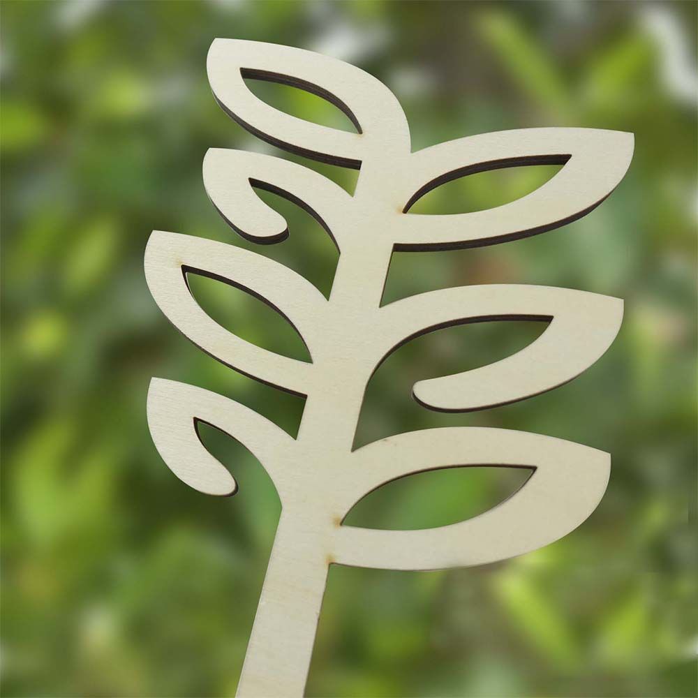 Potted Climbing Frame Wooden Honeycomb Leaves Shaped Plant Support Frame Climbing Flower Fixed Vines Plant Growth