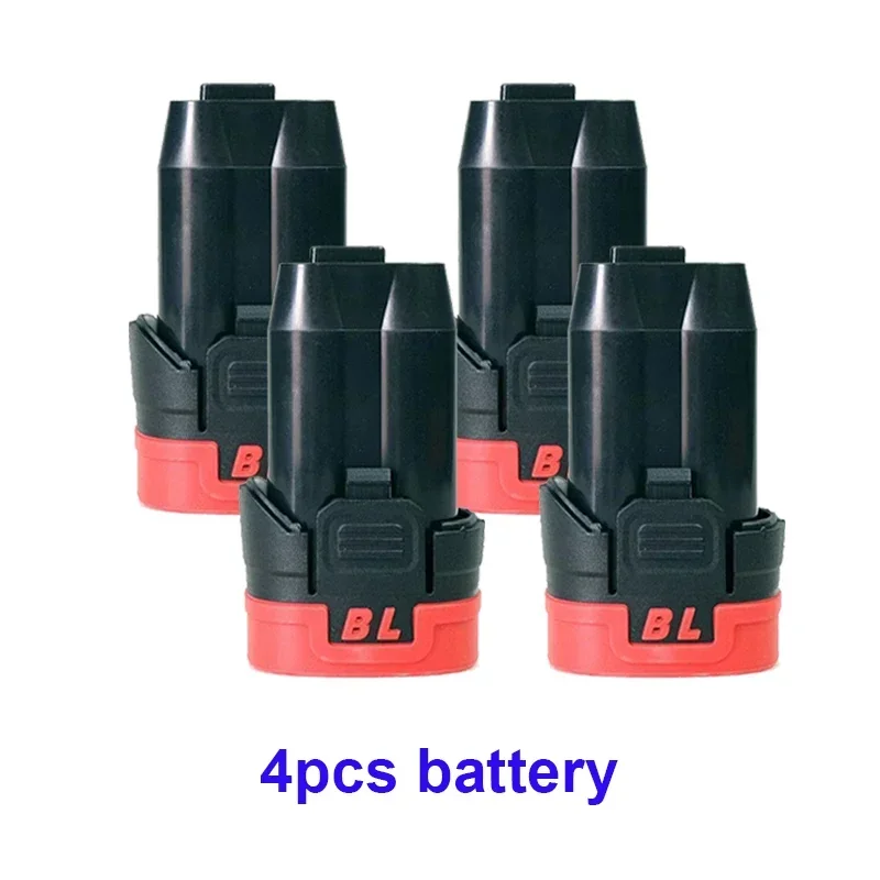 16,8 V 3,0 Ah li-ionbatterij geschikt voor borstelloze handboormachines, huishoudelijke elektrische schroevendraaiers, draadloze klopboormachines tikken: Beige