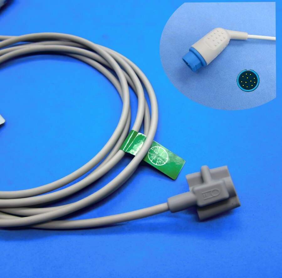 Lange Kabel Awt Volwassen Vinger Clip Spo2 Sensor Voor Mindray PM5000 PM6000 Patiënt Monitor: Neonate silicone