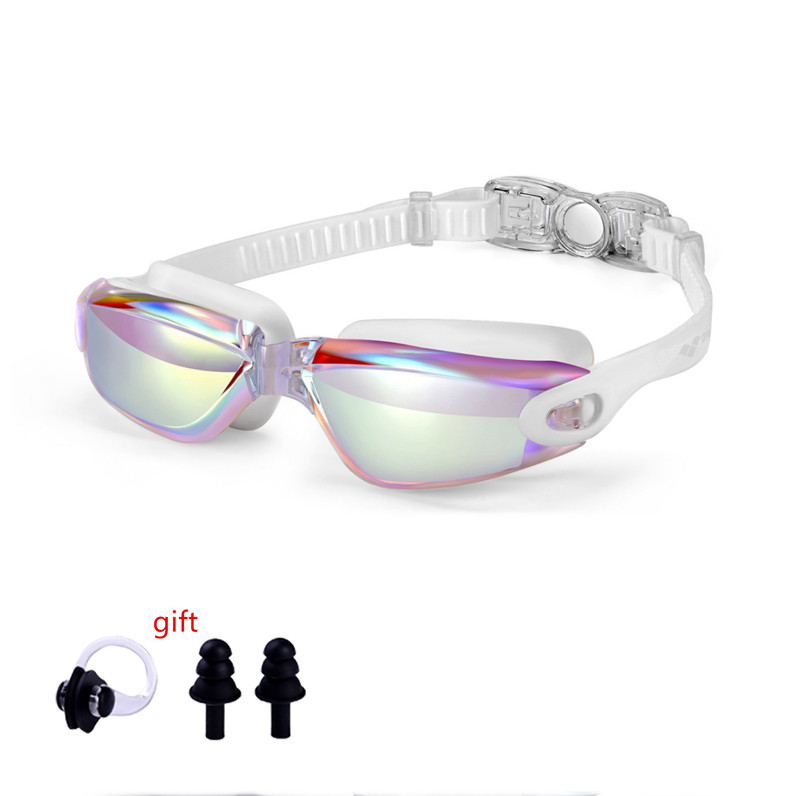 ARENA Kein Auslaufen, Anti-Beschlag, vollständiger Schutz, HD-Schwimmbrille, für Herren und Damen, verstellbare, auslaufsichere Schwimmbrille für Erwachsene: MULTI