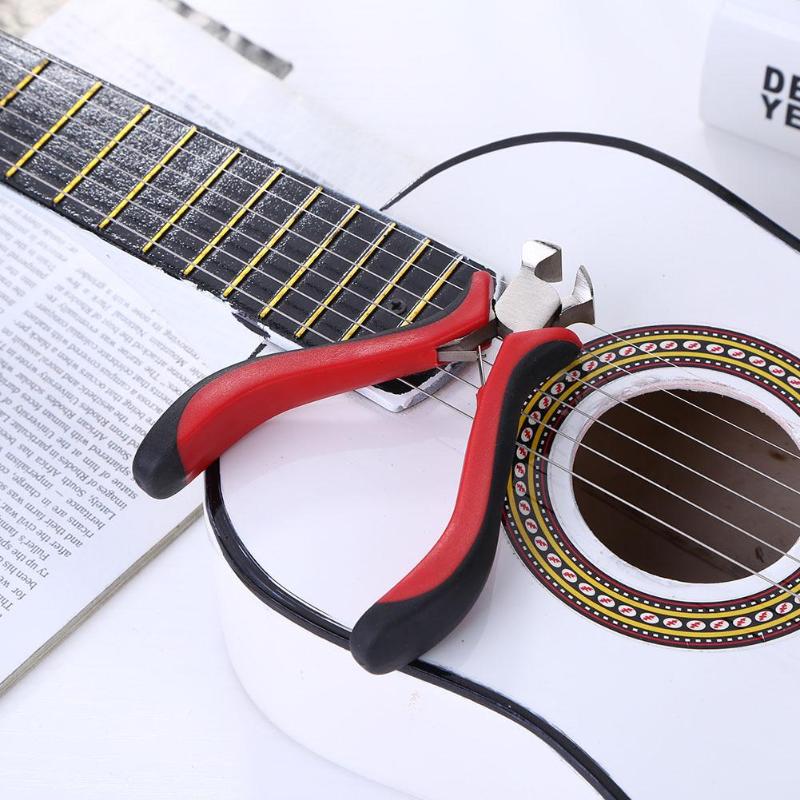 Guitar String Cutter Scissors Pliers Gasket Fret Nipper Puller Tools Instrument Guitar String Repair Tool Accessories
