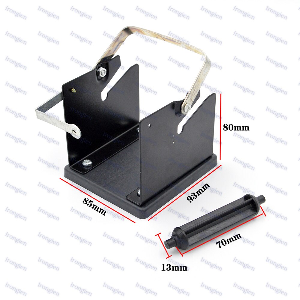 200g 1.0mm Solder Wire Set with Stand Holder Support Adjustable Solder Reel Dispenser 63/37 Tin Welding Wires Soldering Supplies