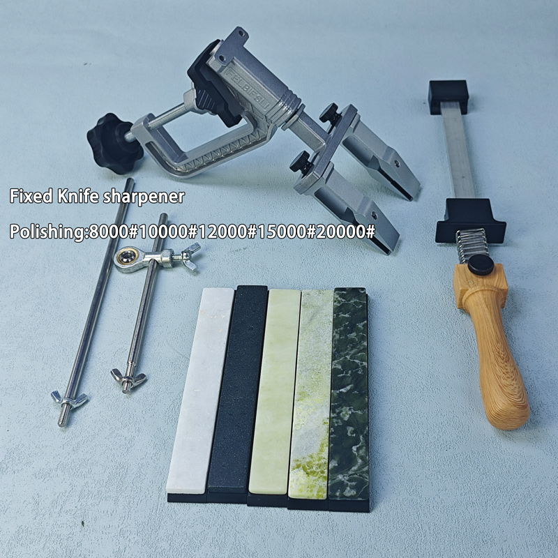 Angle Fixed Knife Sharpener Sharpening Stone Kitchen Grinding System Honing Diamond Grinder Woodwork Tool Whetstone: Gold