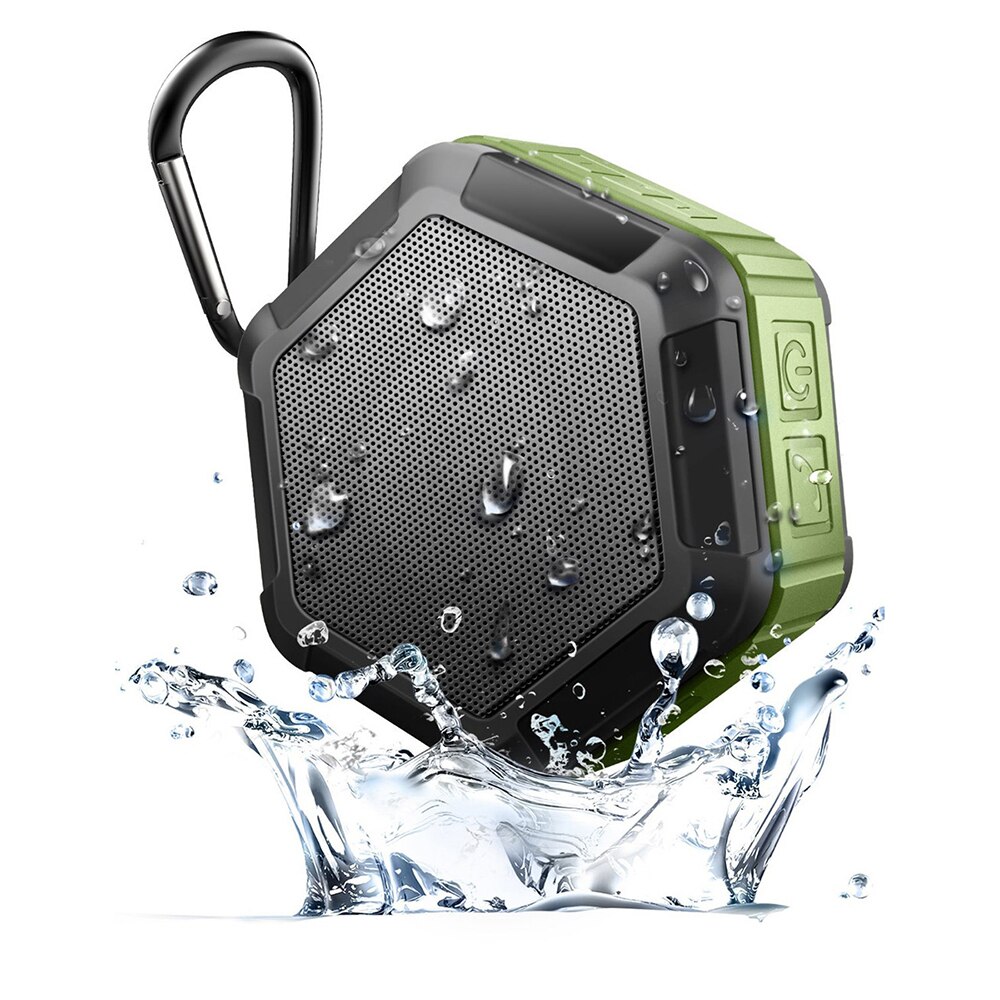 B08 Outdoor Draagbare Draadloze Bluetooth Speaker Mini Water-Proof -Proof En Stof-Proof Muziekspeler Hifi hoge Geluidskwaliteit: B08-Green