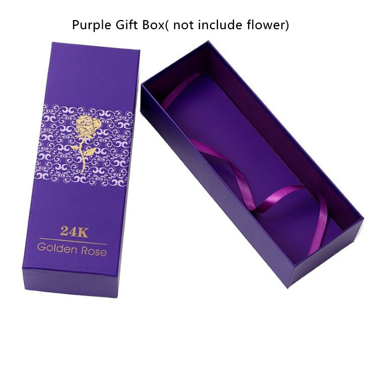 Złoto foliowane dekoracje ślubne z różami kwiat prezent na walentynki kochanka róża sztuczny kwiat Dropshipping: 11