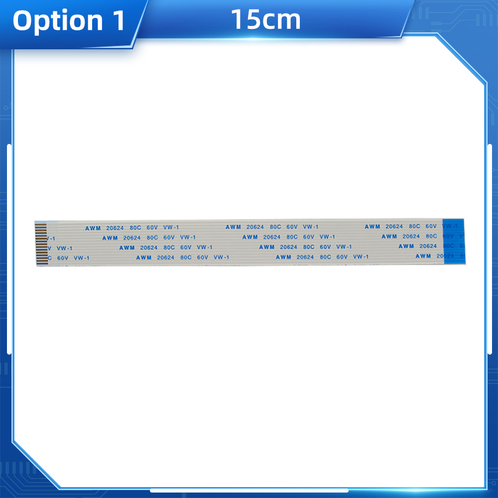 Kabel kamery Raspberry Pi 15-pinowy elastyczny kabel płaski 15 30 40 50 60 CM 1M 2M Kabel taśmowy do kamery RPI 4B 3B+ 3B 3A+: Czerwony