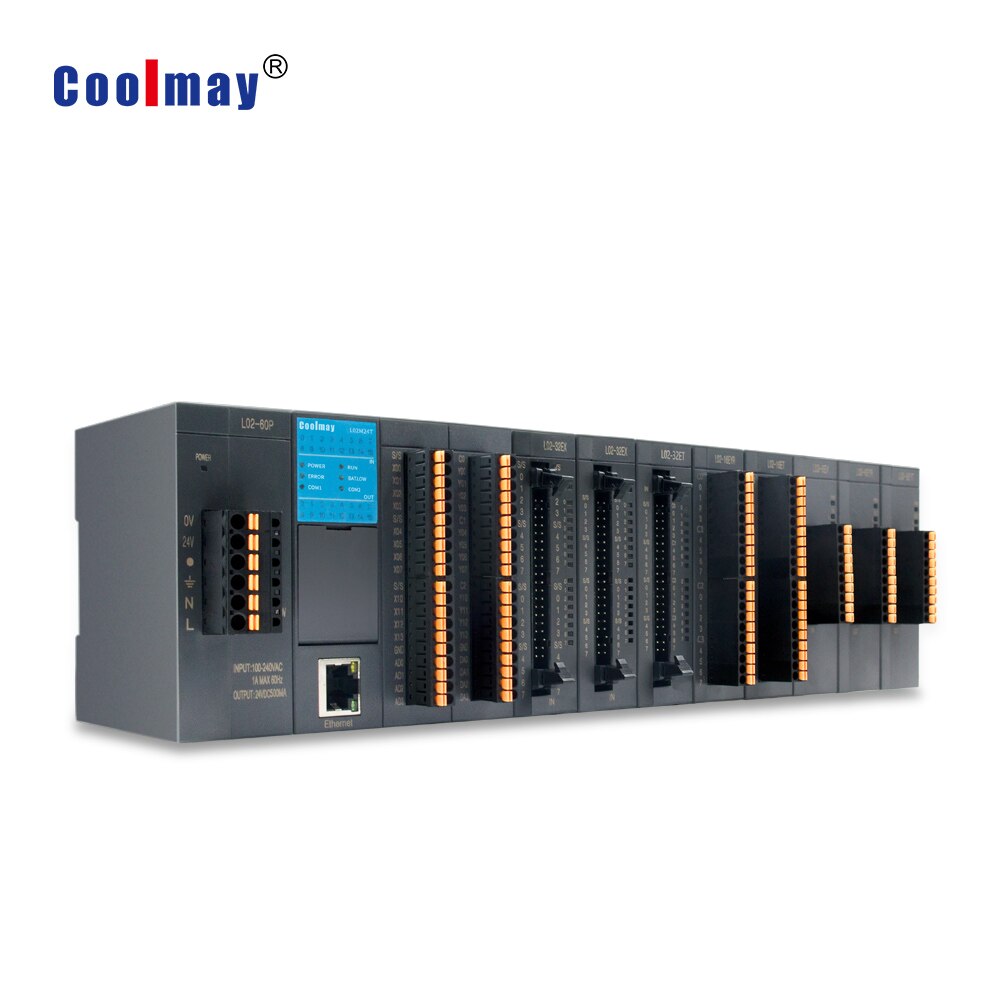 Coolmay programmerbar controller plc-skærm med udvidelige moduler