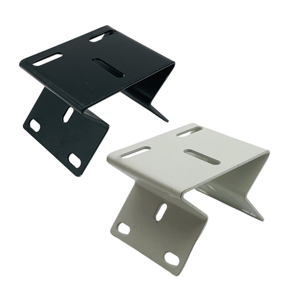 Zwart/Wit Cctv Camera Bracket Wall Mount Stand Houder 90 Graden Externe Muur Hoek Beugel Voor Security Surveillance Camera