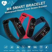 M4 Smart Band Polsbandjes Fitness Tracker Gezondheid Hartslag Bloeddruk Bluetooth Sport Armband Smartband