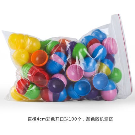 Balle de tennis multicolore, 100 pièces, 4cm, 8 couleurs, rouge, jaune, bleu, vert, blanc, rose: Color mixing