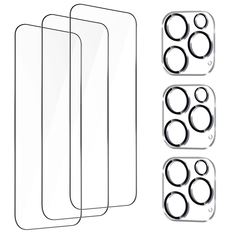 Screen Protectors For iPhone 11 12 13 14 15 Pro Max Camera Lens Protector For iPhone X XS Max 13 11 14 Pro Cover Tempered Glass: CRIMSON / 4 pieces
