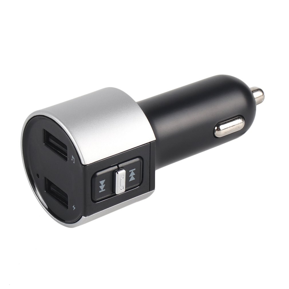 Multifunctional Car MP3 Player Bluetooth FM Transmitter Wireless Radio Adapter Dual USB Port Charger Cigarette Lighter Socket