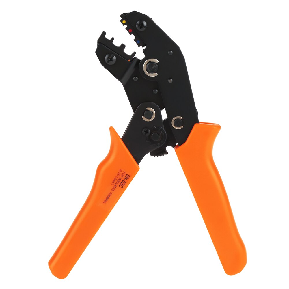 Adjustable Cable Wire Ratchet Crimper Plier Crimping Tools with 450 pcs Electrical Terminal Connectors