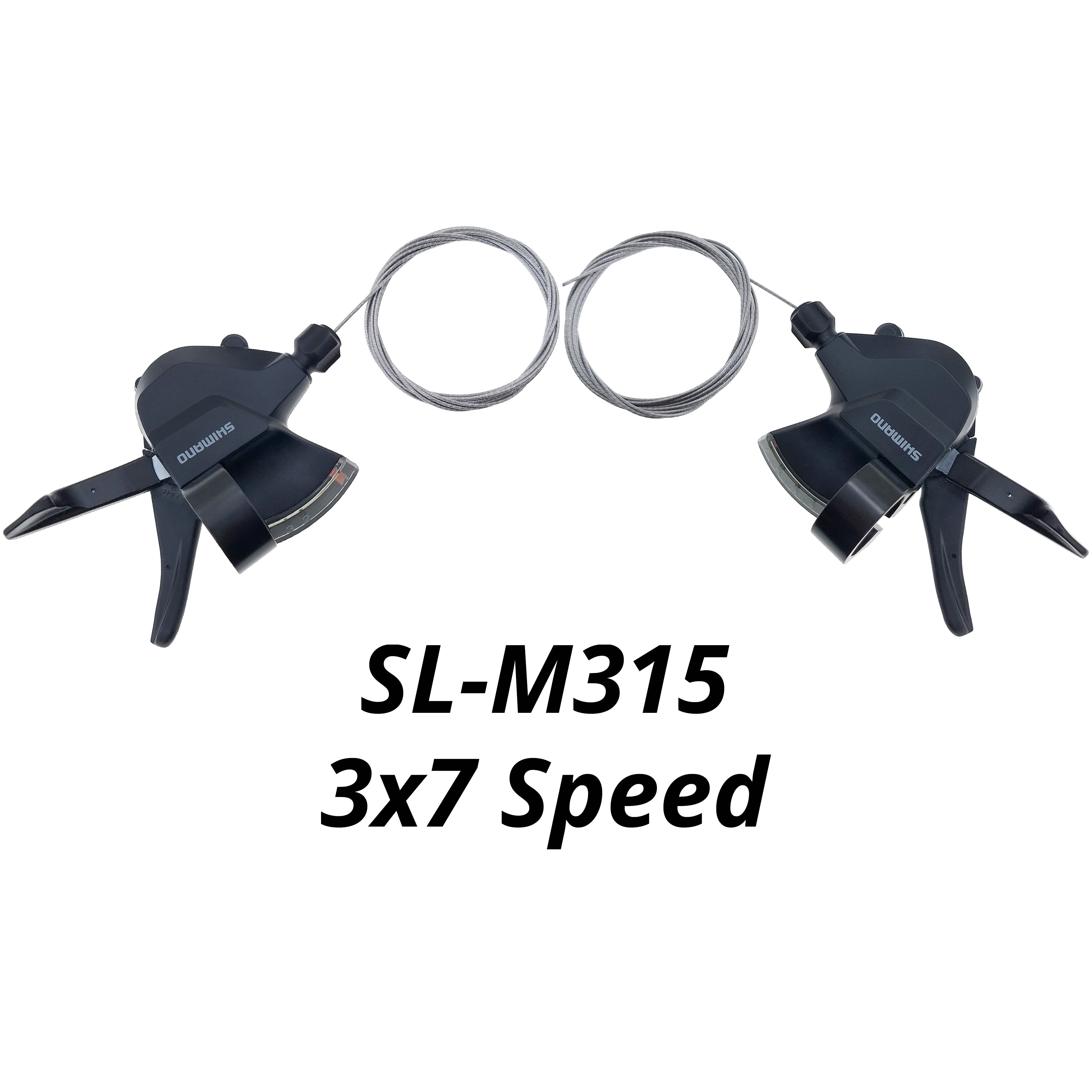 SHIMANO Altus SL-M315 7/8 prędkość zmiennokształtny cyngiel MTB rower 2x7 2x8 3x7 3x8 14S 16S 21S 24 prędkość lewa/prawa dźwignia zmiany biegów M315 M310