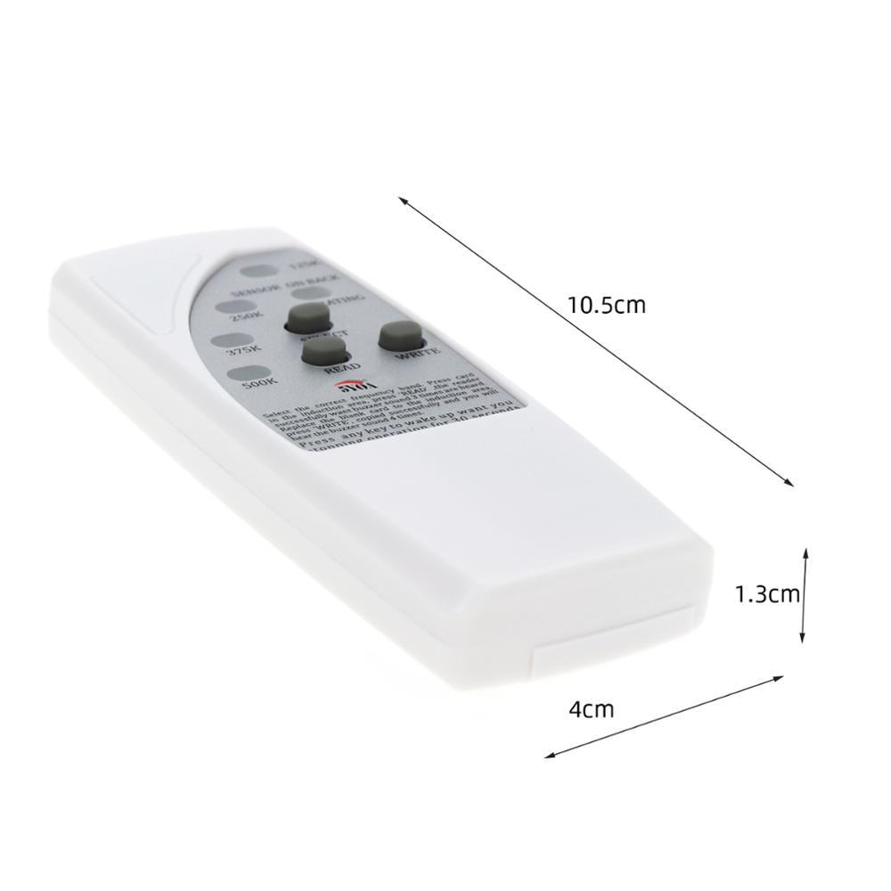 Handhållen rfid kortläsare skrivare 125 khz kopiator duplicering id-taggar programmerare med ljusindikator  em4305 t5577 nyckelkort fjärrkontroll