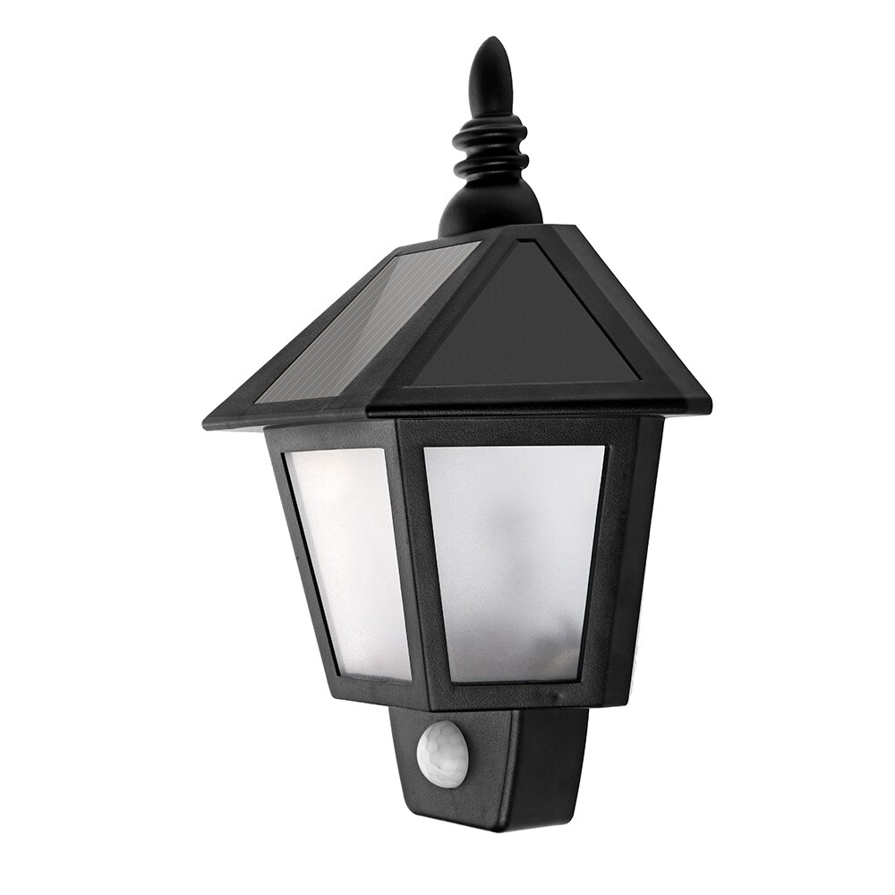 Solar hexagon led vegglampe led solar lys vanntett belysning utendørs lys veivegg lys hvit lys vintage stil