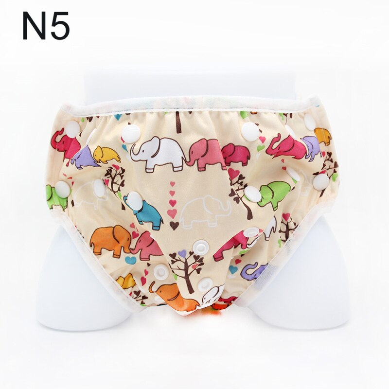 Pantalón de nadar para bebé, pañal de natación ajustable transpirable, pañales cómodos para la piscina: 05