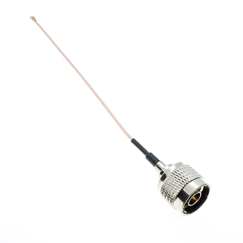 IPX IPEX UFL U.FL to N Male Plug Straight connector RF RG178 Cable Pigtail Coaxial Mini PCI WIFI WLAN