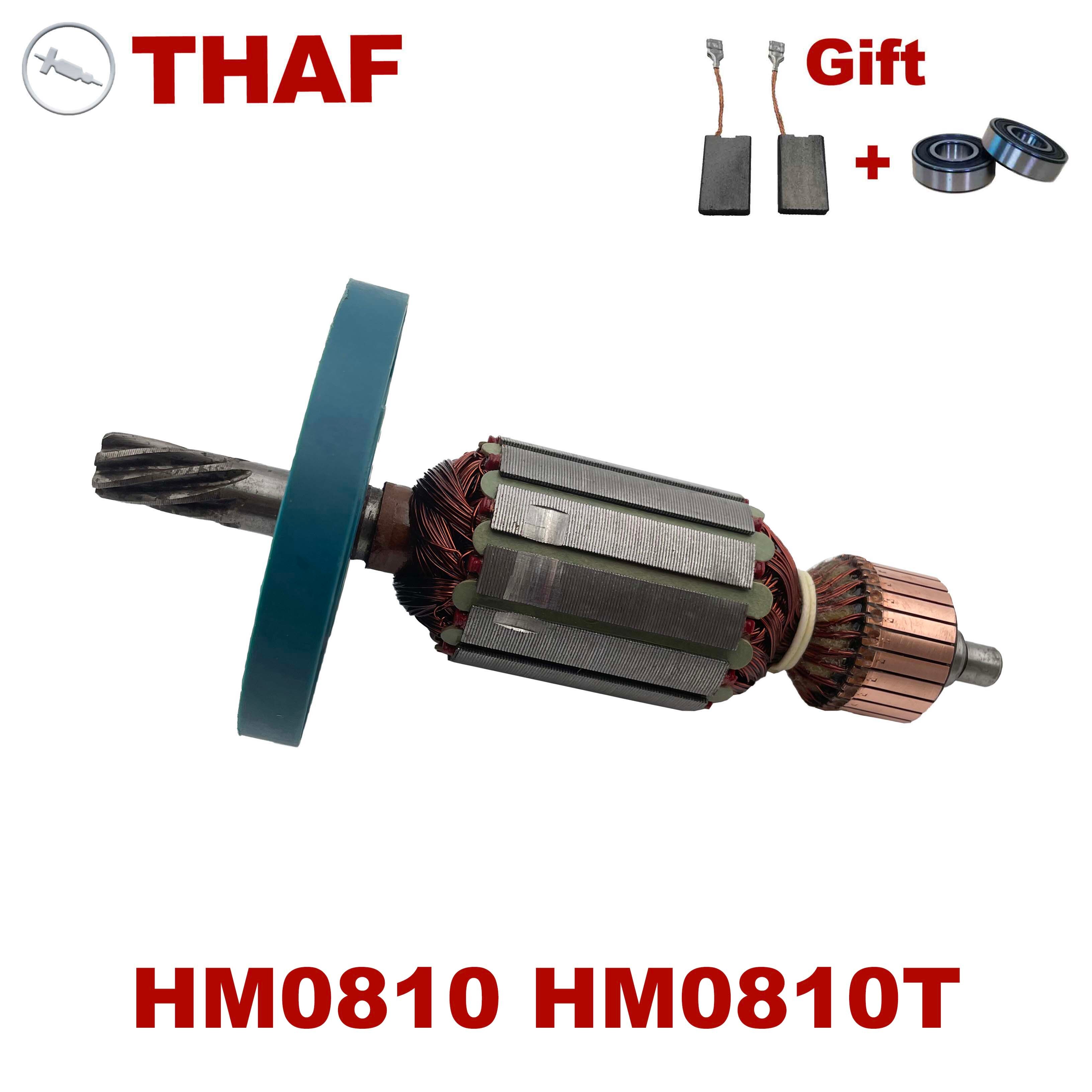 AC220V-240V Armature Rotor Anchor Replacement for MAKITA Electric Rotary Hammer HM0810 HM0810T 0810