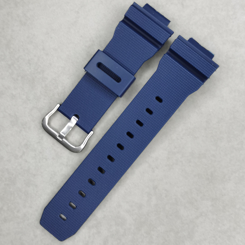 Armband für casio G-SHOCK DW-6900 DW-5600 gw-m5610 5000 G-5600 5700 harz silikon armband sport wasserdicht armband accessorie: Kohle schwarz