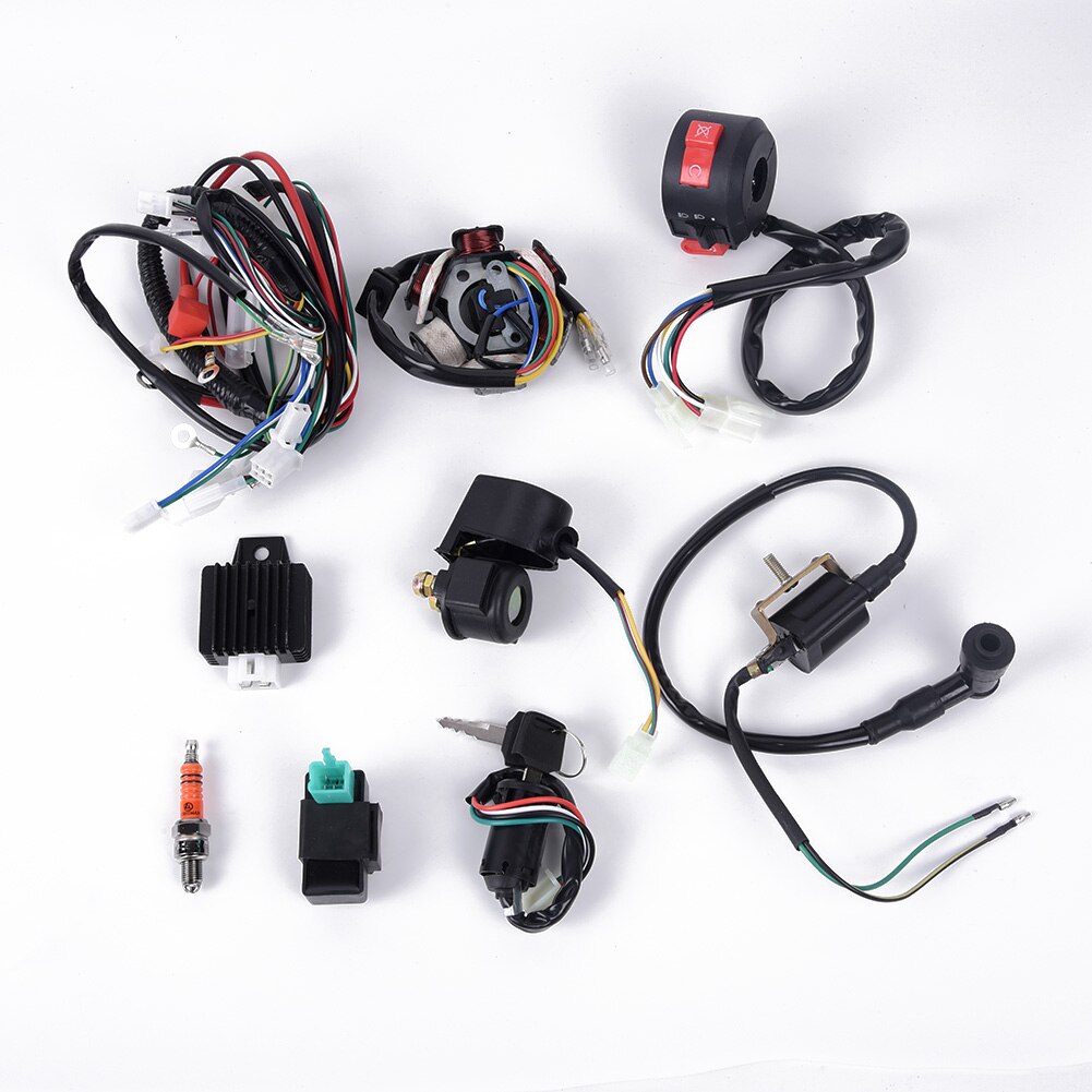 Vervangingsmotorkit accessoires set 50cc-125cc mini complete bedrading