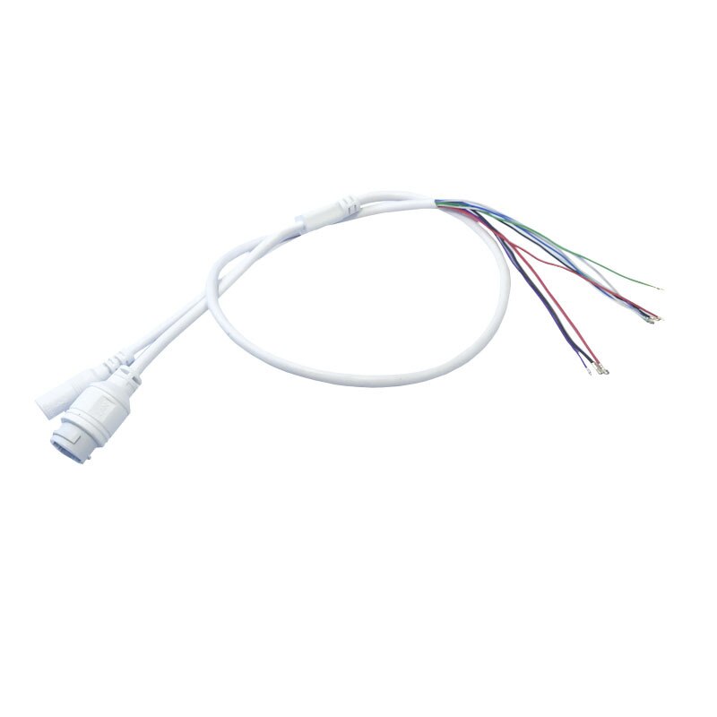 Cable de cámara IP para cámara de red IP, reemplazo de cable, RJ45, DC12V