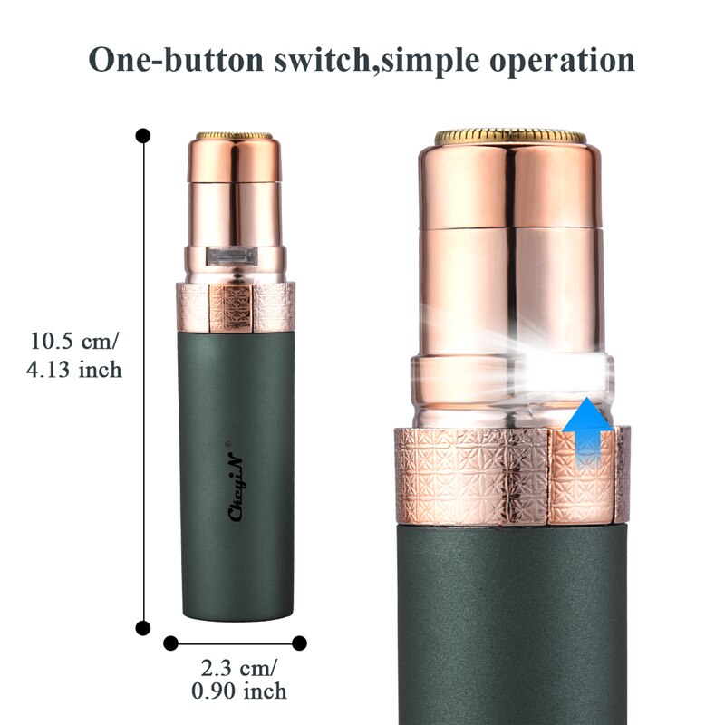 USB Rechargeable Lady Shaver Facial Hair Remover Mini Epilator Women Razor Instant Shaving Machine for Armpit Leg Bikini Area