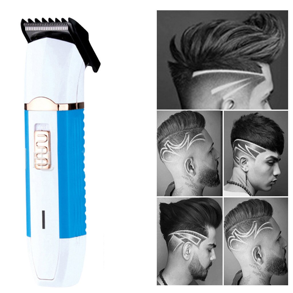 Metal Hair Clipper Electric Cordless Hair Grooming Home Haircut