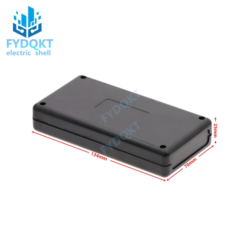 1 stk plastdeksel prosjekt elektronisk instrumentkasse uten skruer 134 x 70 x 25mm ledningskoblingsbokser