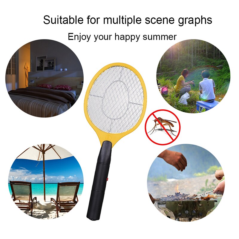 Thuis Elektrische Fly Mosquito Bug Zapper Vliegenmepper Muggen Killer Veiligheid Mesh Draadloze Anti Mosquito Bug Zapper Gebruik Aa Batterij