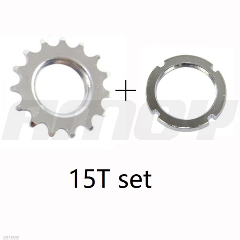 13 T/14 T/15 T/16 T/17 T/18 T Fixed Gear Cogs, baanfiets Single Speed Tandwiel, Fixed Gear Bike Cogs Met Slot Ring, Voor 1/8 "Chain