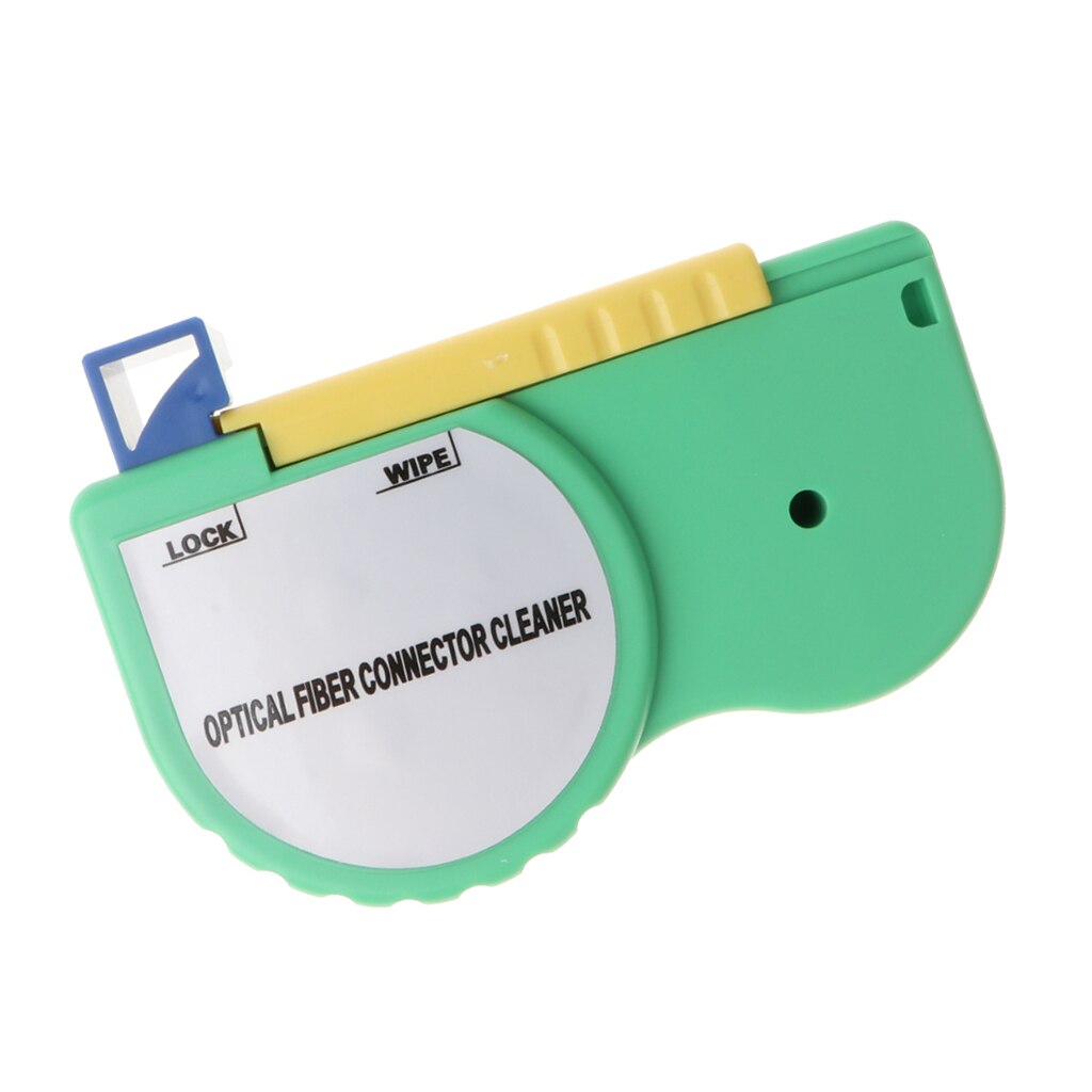 Fiber Cleaner 500 Cleaning Clicks Optic Connector Cleaning Cassette Box