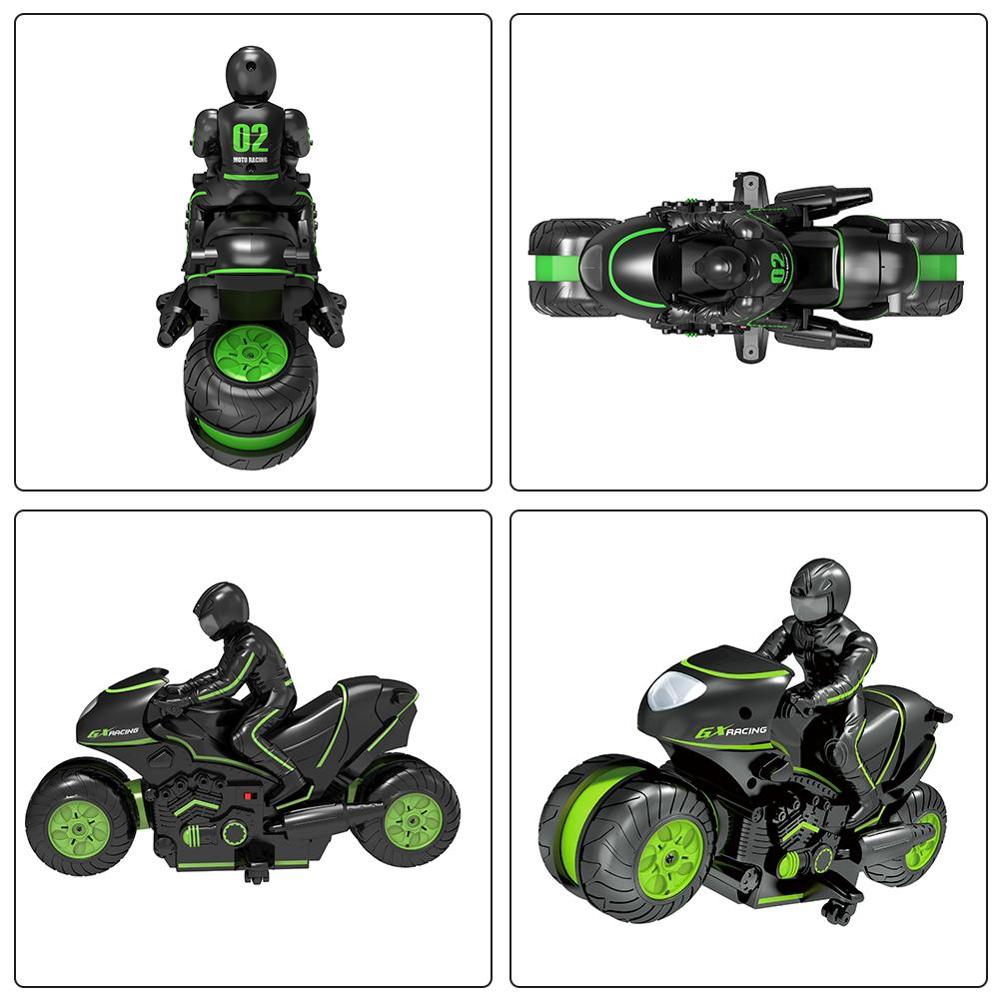 Mini enfants moto électrique télécommande 2.4Ghz 360 rotation dérive haute vitesse escalade moteur jouets