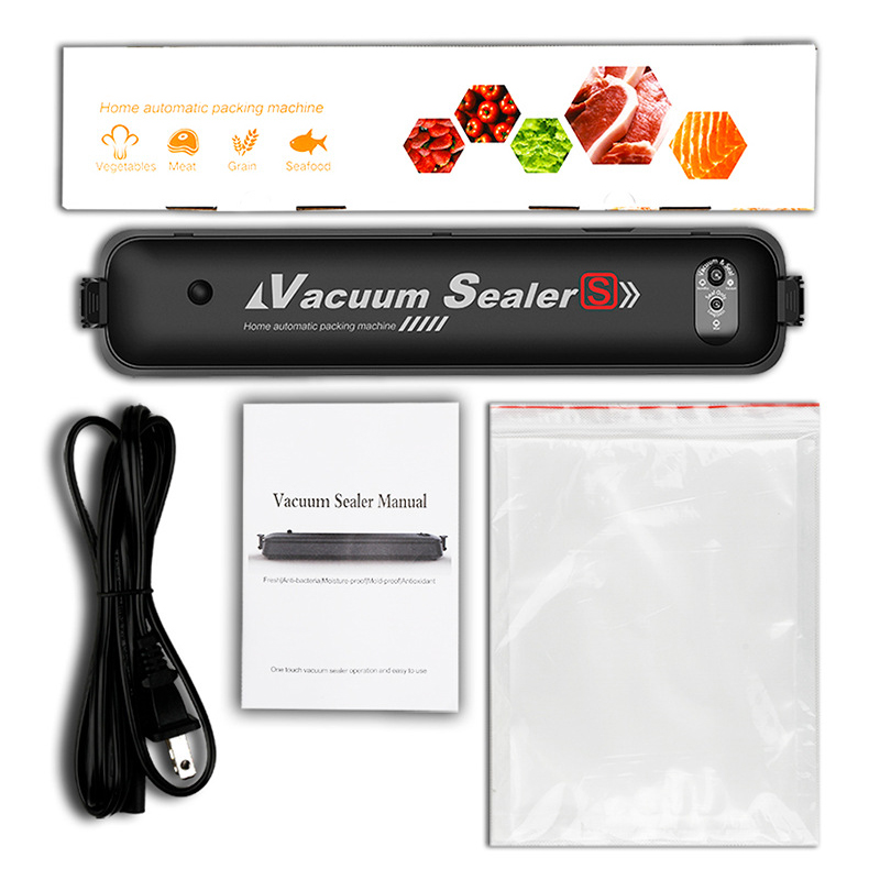 Food Vacuum Sealer Draagbare Voedsel Fruit Vacuüm Sealer Verpakkingsmachine Verpakker Inclusief 15 Pcs Tassen Voor Huishoudelijke EU/US /UK Plug