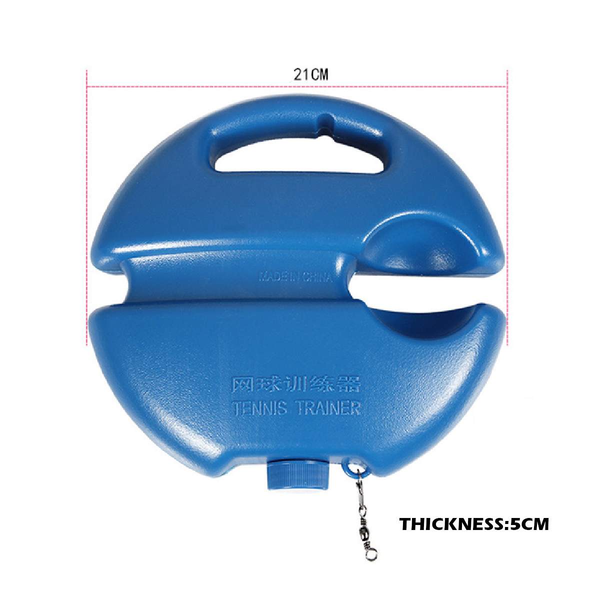 Ferramenta de treinamento de tênis portátil com bolas de corda elástica prática auto-dever rebote tennis trainer parceiro sparring dispositivo